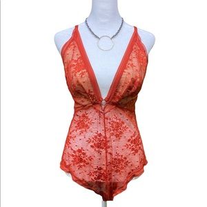 Free People lace bodysuit